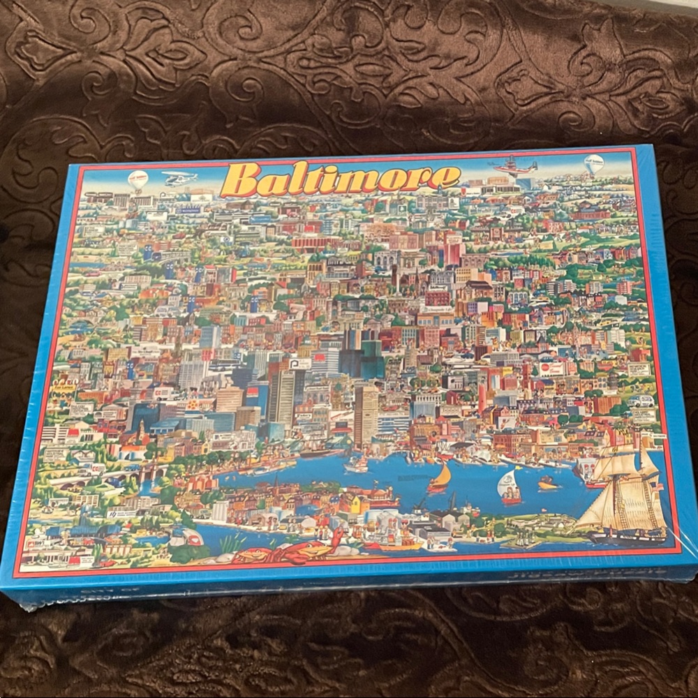 Discover city of Baltimore Jigsaw Puzzle